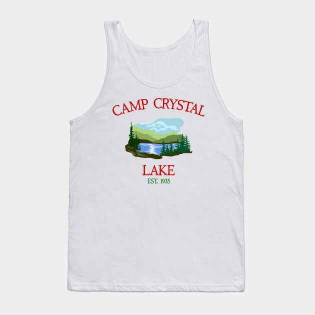 Camp Crystal Lake Tank Top by klance